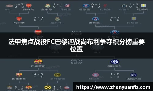 法甲焦点战役FC巴黎迎战尚布利争夺积分榜重要位置