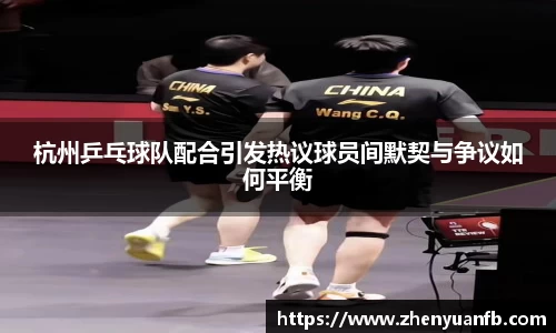 杭州乒乓球队配合引发热议球员间默契与争议如何平衡